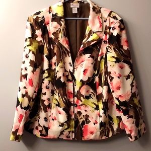 Floral printed Ladies Blazer
